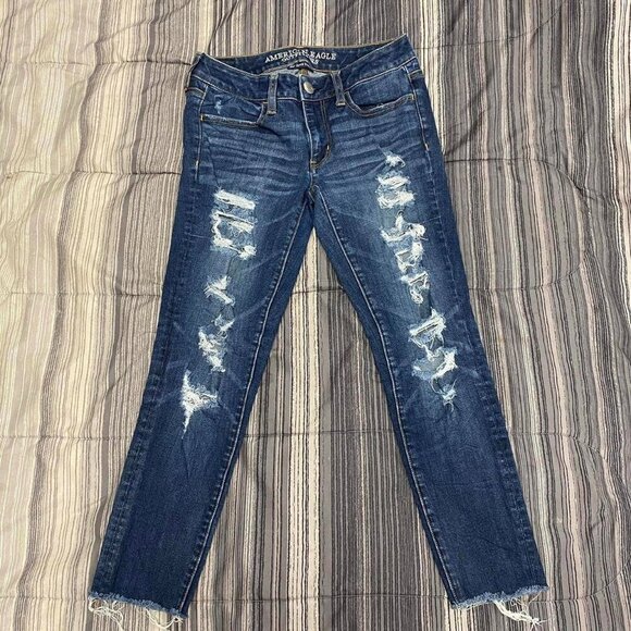American Eagle Outfitters Denim - American Eagle Blue Skinny Jeans